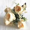 Artificial Flower Bouquet Fake Flowers Silk Peony Surprising S