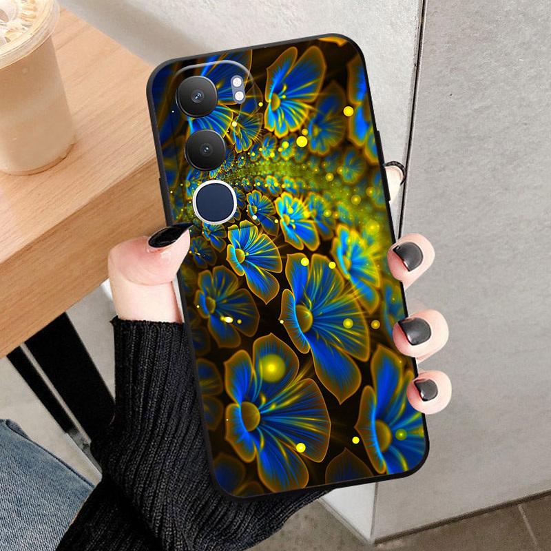 Чехол для телефона VIVO Y19S 4G Мягкий силиконовый задний чехол Coque Для VIVO Y 19 S Чехлы Черный TPU Ударопрочный Fundas Оболочка Y19S Capa