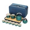 Taodingxuan Green Peacock Travel Tea Set