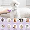 Detangling Pet Comb Grooming Comb With Long Short Stainless Steel Teeth Safely Remove Knots Gentle Effective Detangling Tool For Pet Hair