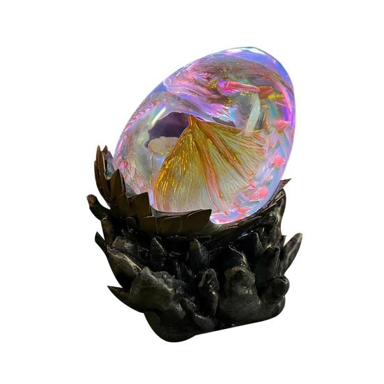 Ночной светильник в виде яйца динозавра ручной работы в виде дракона, инкубационный светильник в виде яйца динозавра для детей