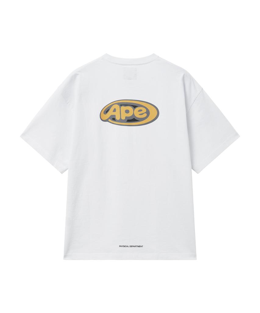 PHYPS MOTORCYCLE Ape Beat Short Sleeve White