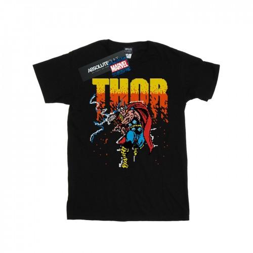 Marvel Mens Thor Pixelated T-Shirt