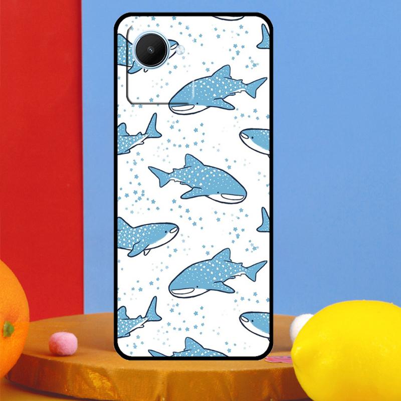 Чехлы с китовыми акулами для Realme 15 Pro 10 11 12 13 14 Pro Plus GT6 GT7 C61 C67 C63 C71 C55 C51 C65 C53 C75