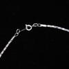 5X Alloy Necklace Magnifying Glass Portable Rding Pendant Magnifier with Chain