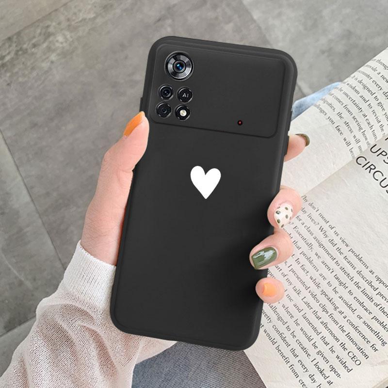 For POCO X4 Pro 5G NFC Case Watermelon Cute Fruit Love Heart Butterfly Women Dog Flower Silicone For Poco X4pro 5 G Phone Cover