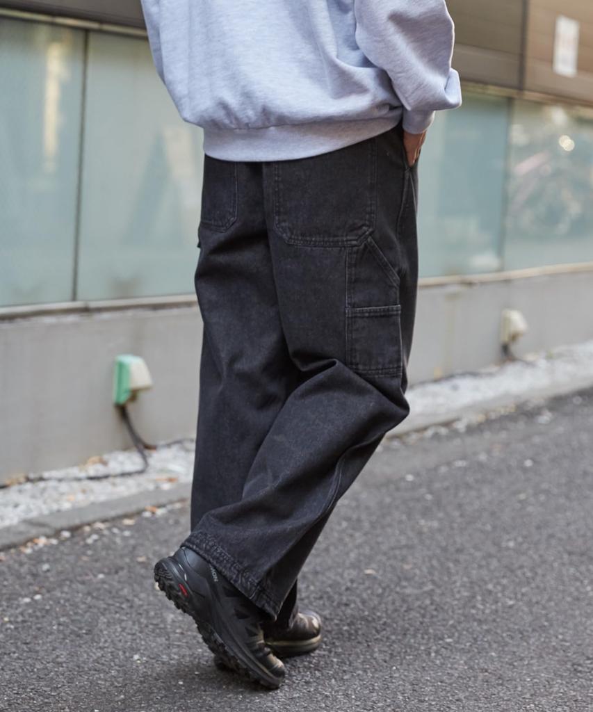 WEGO Easy Painter Деним Деним Размер Деним Черный Соната Мужские Брюки, Брюки, Брюки широкие, Низ, Джинсы, Уличная мода, Повседневный, Подарок, Весна, Лето,