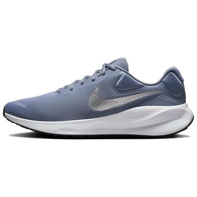 Revolution 7 Ashen Slate Metallic Silver Мужские кроссовки Сине-белые Hyper-Royal FB2207-403