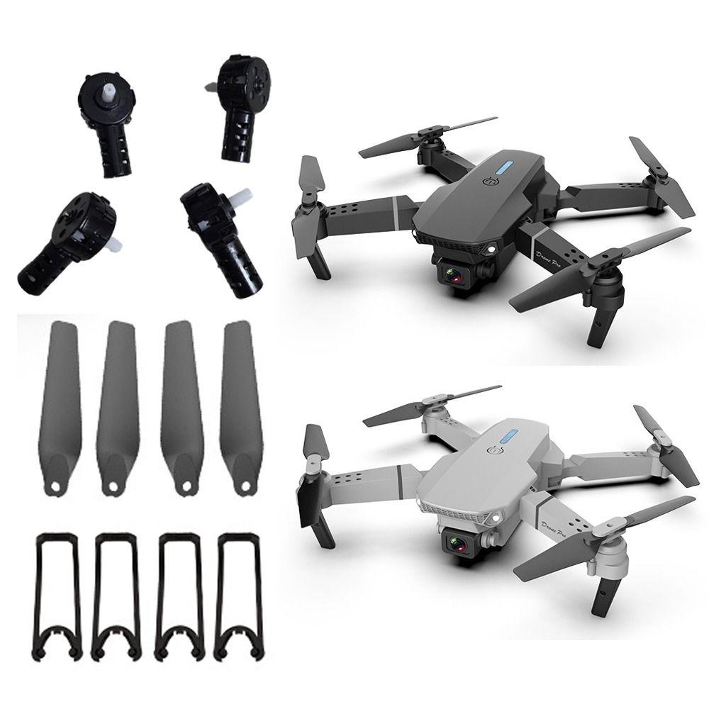 4 шт. Пропеллер для радиоуправляемого дрона, Универсальный бампер для пропеллера, Новый двигатель для E88 E88Pro