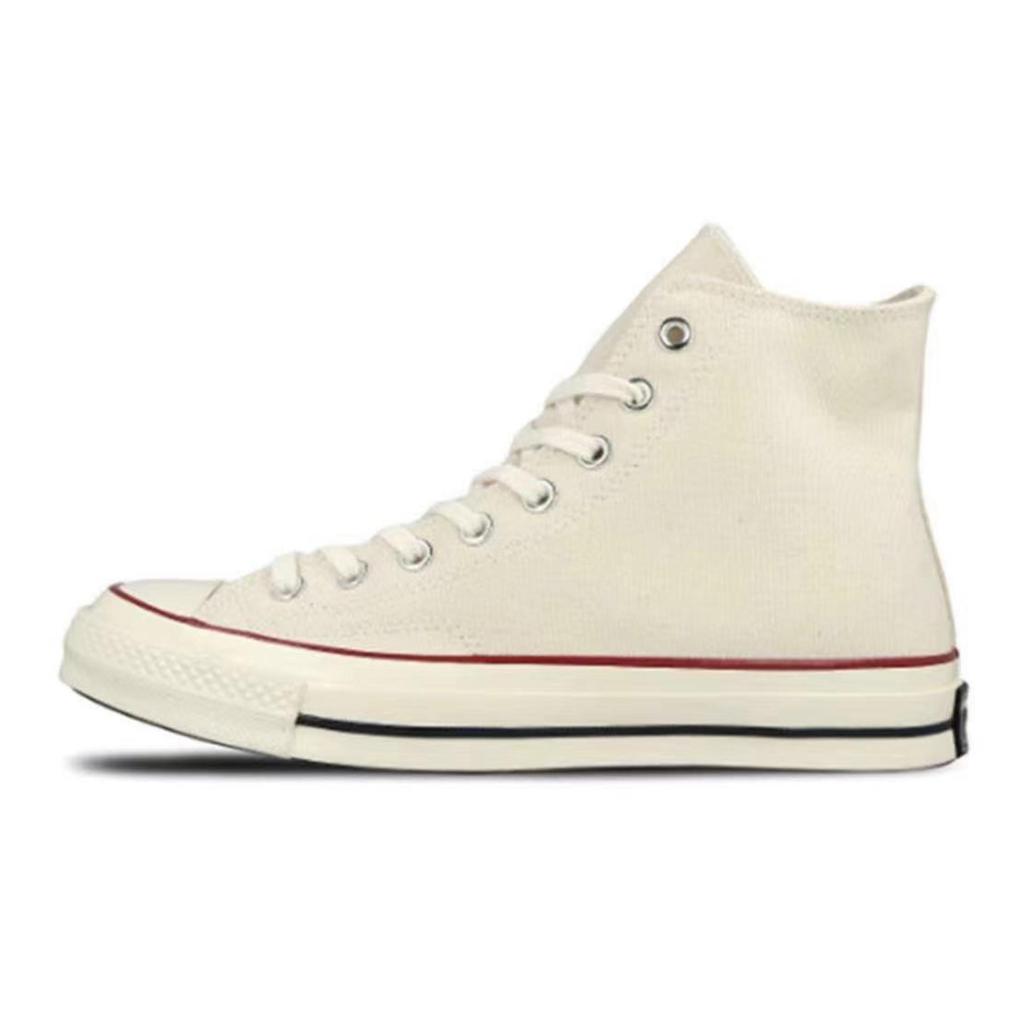 Converse Кеды-хайтопы 1970-х годов Унисекс Белые Серебристые 162053C(Команда22-)