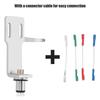 Complete Set with 4 Cables Phono Cartridge Headshell Record Player Kit  for Turntable Player