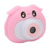 Kids Cartoon Digital Camera Children Mini Video Camera for Girls Boys Picnic CampingPink