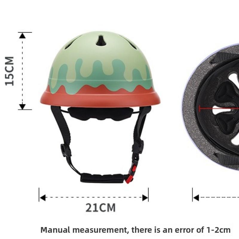 Cartoon Children's Bicycle Helmet Roller Skating Safety Skateboard Balance Car Children's Helmet Hard Hat