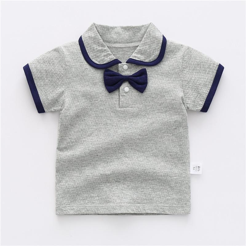 Детский топ из чистого хлопка с короткими рукавами, летняя тонкая детская одежда для маленьких девочек, футболка для детей 0 лет, 1 мальчика, 3 детей, дети с половиной рукавов