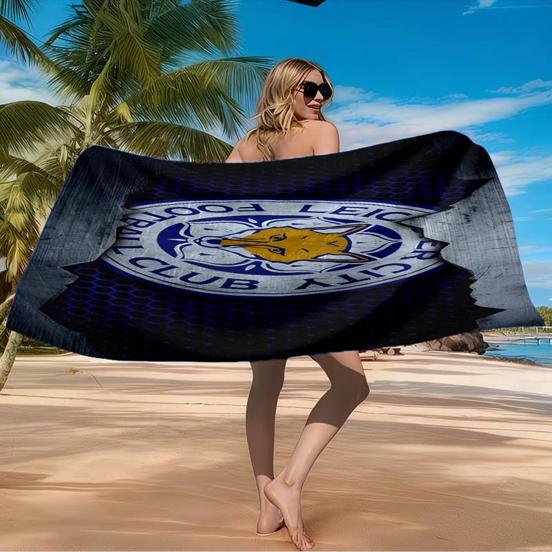 Leicester City Football Club Beach Towel Microfiber Beach Towel, Lightweight and Quick-Dry, for Summer Travel, Swimming Pool Fan Birthday Gift