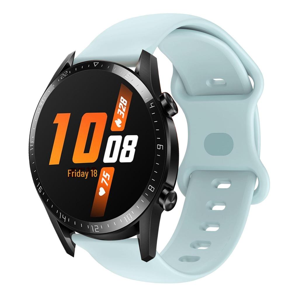 Силиконовый ремешок для Huawei GT2/GT3 Pro и Magic 20/22 мм с застежкой-бабочкой