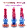 S/M/L Tentacle Anal Dildo Thick Silicone Monster Dildo Huge Penis Fake Dick Alien Dildo With Suction Cup Sex Toys For Women Men