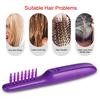 Tame Mane Electric Detangling Brush Hair Curly Detangle Brush Scalp Massage Comb Loosen Knots and Tangles For Wet and Dry Hair
