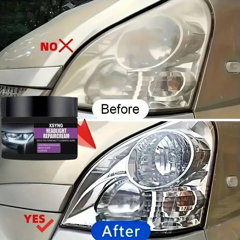 Комплект для ремонта автомобильных фар - Полировка фар, Удаление окисления, Восстановление прозрачности, Не требует шлифовки, Восстановление фар