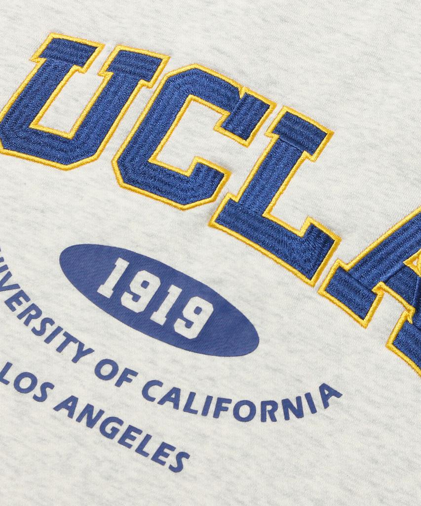 Унисекс толстовка UCLA с вышивкой и флисовой подкладкой [Овсяный](Uc2Ltk5)