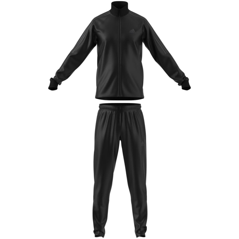 Adidas Aero Lady Sereno Cut Tracksuit Six Size L 3-Stripes Set, IZA33, Men's, Black/Gray (H28916),