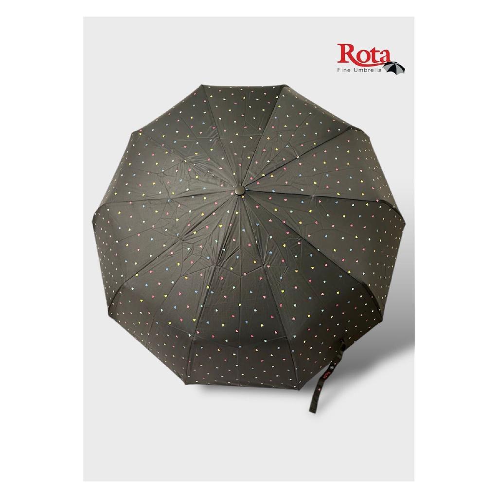 10 Strands Extra Durable Fiber Wire Automatic Opening/closing Umbrella 3060m Plain Black