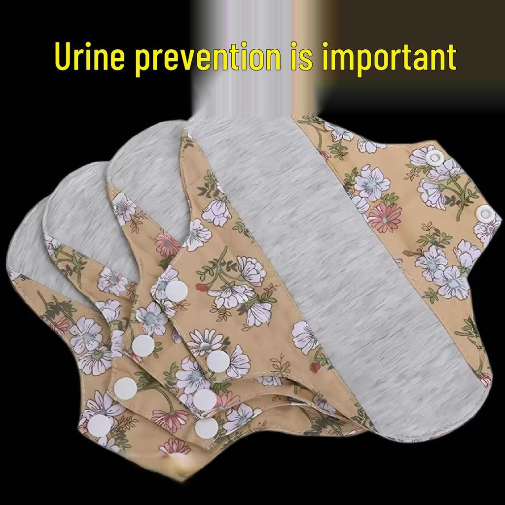 Моющиеся ежедневные прокладки из графенового хлопка - Герметичные, многоразовые, из чистого хлопка, для санитарной защиты