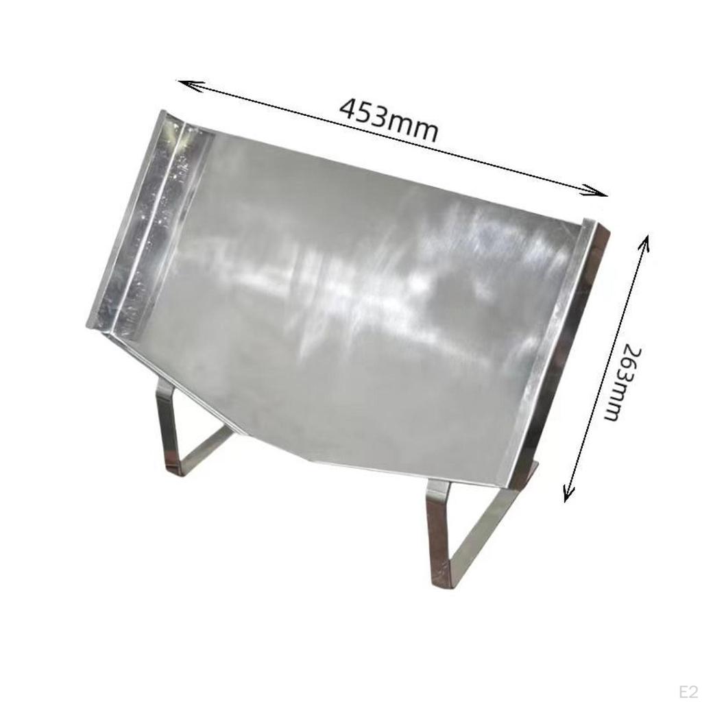 Bee Hive Frame Holder Combhoney Tray Stainless Steel Honeycomb Drip Stand Rack for