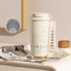 with Lid Water Bottle Orchid Coffee Cup Portable Insulated Cup  Travel