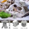 YARDWE Cobblestone Miniature Pagoda Set of Imitation Pavilion Aquarium Lightweight Bonsai Garden Ornaments Statues, 5, Statues, Decor, Figurines,