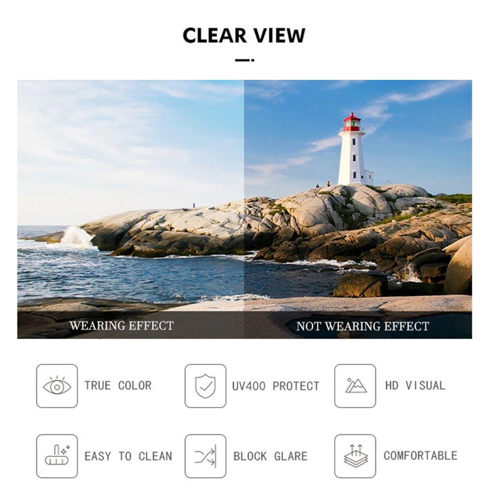 UV Protection Cut Edge Rectangular Sunglasses High Quality Gradient Lens Shades for Women & Men