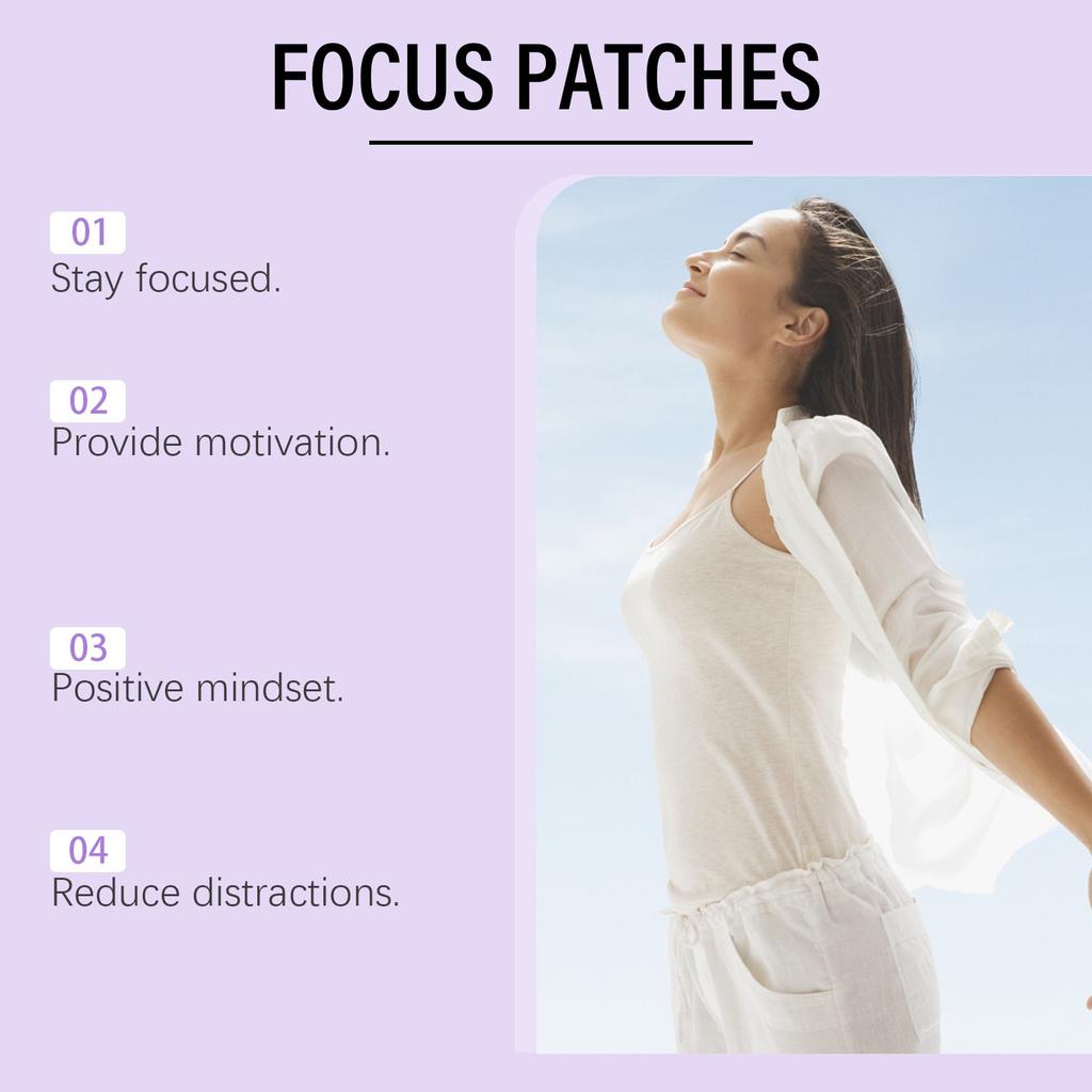 Body Care Aid Patches Care Patches Stay Focused, Provide Motivation, Have A Positive Mindset, And Reduce Distractions(30pcs/1pc)