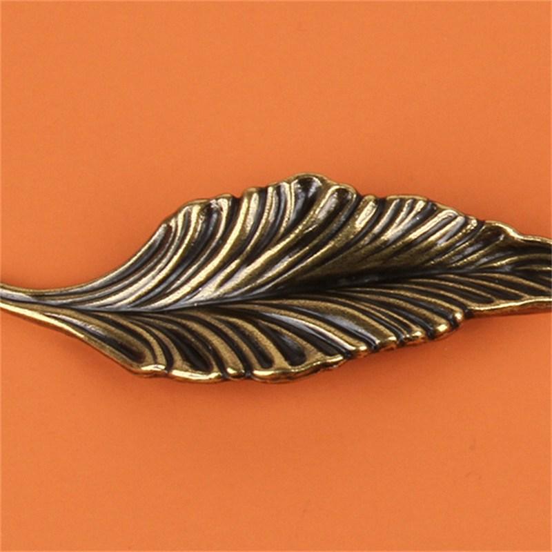 Ручка-лист Дверная ручка шкафа Творческая дверная ручка ящика Древнее искусство Моделирование