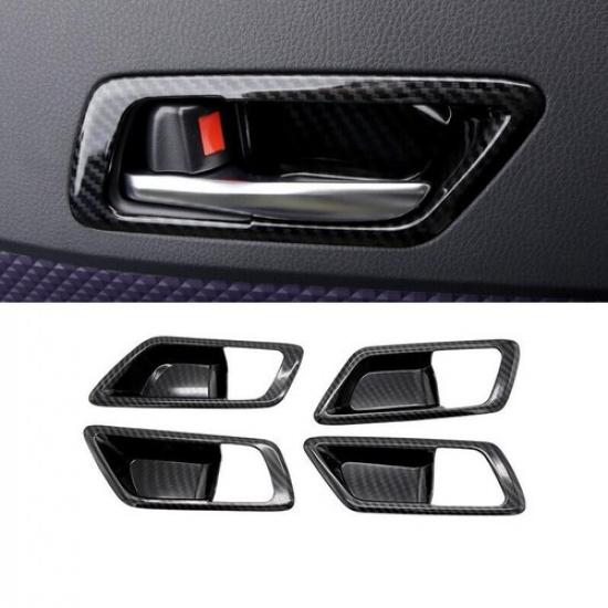 For 2019-2021 Toyota Corolla Hatchback Inner Door Handle Bowl Cover trim 4pcs