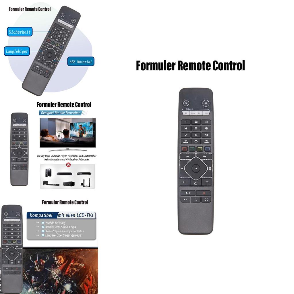 User-friendly Formuler Remote Control Conveniently Sized At 18*4.3cm 2*aaa Battery Required