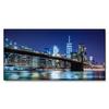 Big Size Modern City Night Scene Canvas Painting Wall Art Landscape Reflection Posters and Prints for Living Room Home Decor No Frame