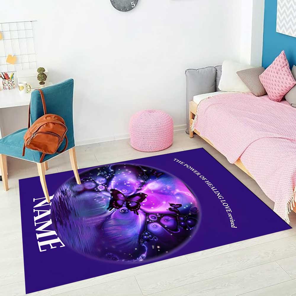 Warner Bros. Works (75) Customize your name rug, office chair cushion, home bedroom living room gift.