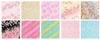 Kawasumi Washi Special Cherry Blossom Chiyogami Yuzen Washi 10 Patterns Hand-Dyed Paper, 15cm,