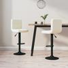 VidaXL Set of 2 Bar Stools, Pub Chair, Bistro Seat, Furniture for Dining Room Kitchen Living Room Home Interior, 334304