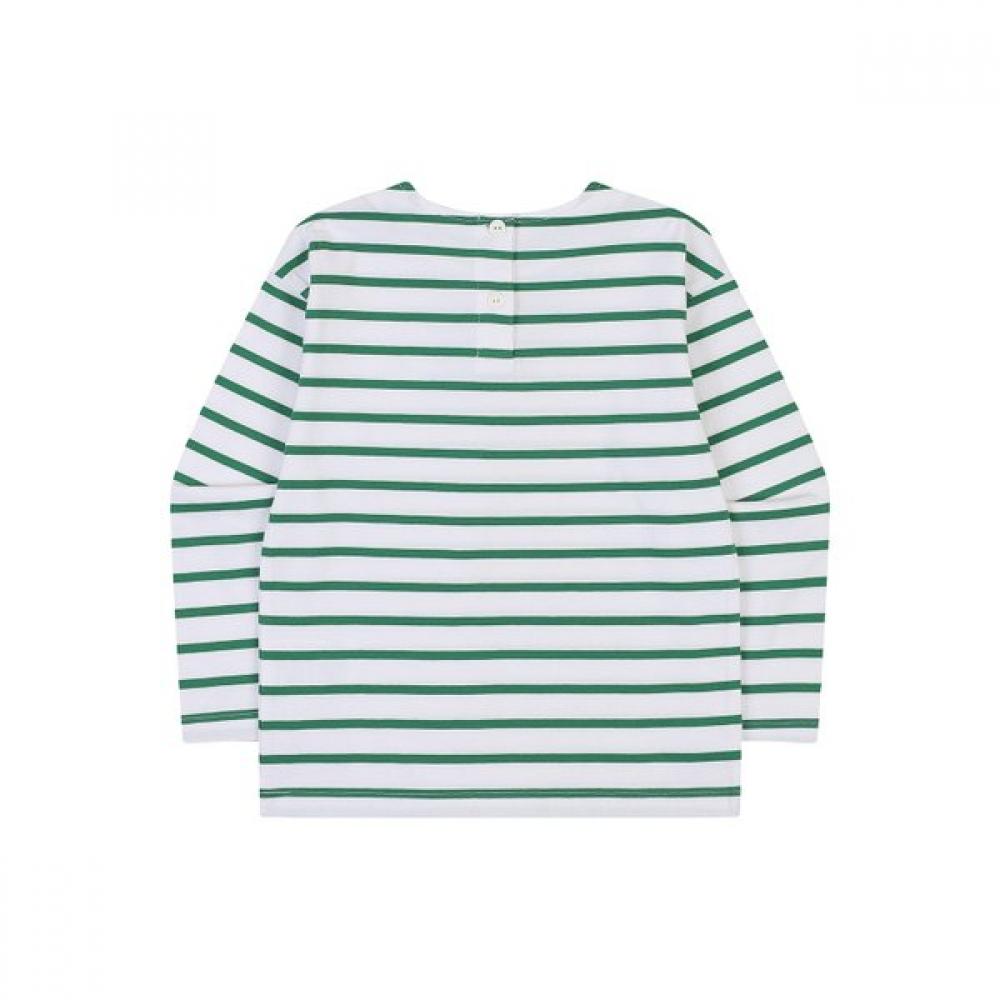Kangol Long Sleeve T shirT Green Sa 0003