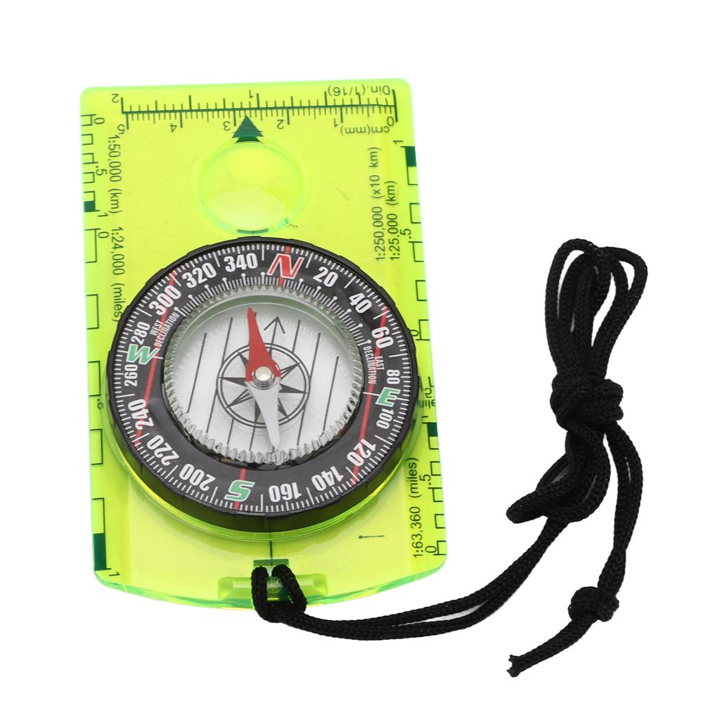 DC361 Map Reading Compass Lightweight Orienteering Compass for Hiking Backpacking