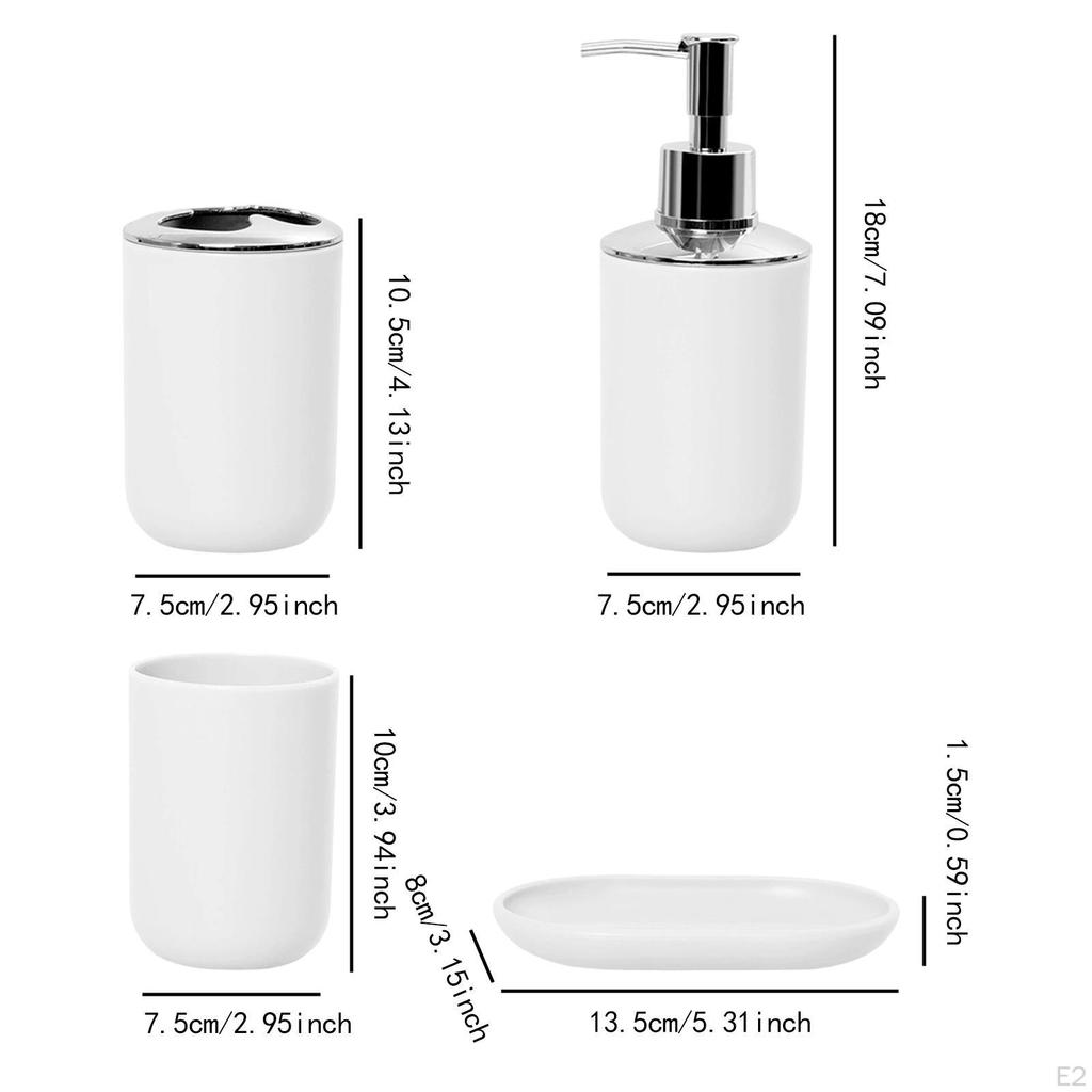 Аксессуары для ванной комнаты, ополаскиватель для полости рта, современный подарок на новоселье, декоративный дозатор мыла