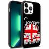 Чехол для телефона с флагом Грузии для iPhone 16,15,14,13,12,11, Pro, Max, Plus, Mini, Magsafe, Магнитный чехол для беспроводной зарядки