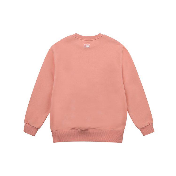 MLB Sweatshirts Unisex Pink Crew Neck Moderate Regular 31MTC3111-50P