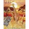 5d Diy Diamond Embroidery Diamond Painting Giraffe Zebra Animal Cross Stitch Mosaic Mosaic Art Home Decoration Handmade Gift