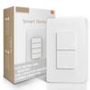 LangYeao Zigbee Smart Light Switch US Standard, No Neutral/Neutral Wire Optional 10A Works with Alexa Google Home