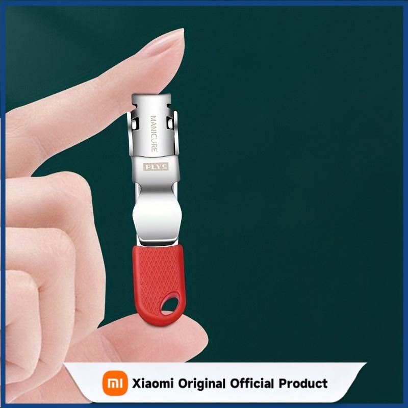 Xiaomi Складные кусачки для ногтей Портативные Мини из нержавеющей стали Маникюрные кусачки для ногтей на пальцах с брелоком Ножницы для ногтей Инструмент для дома и путешествий