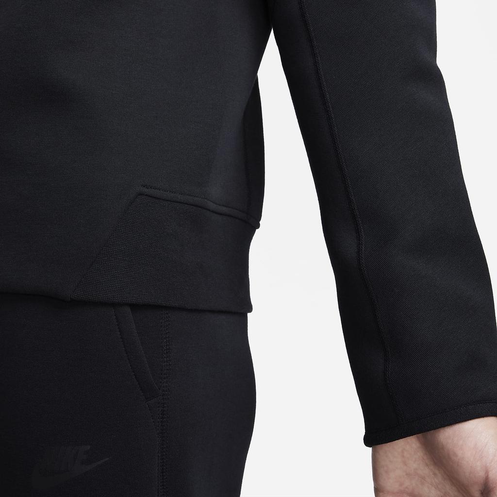 Nike Однотонная облегающая толстовка с длинным рукавом, мужская, черная FB7917-010