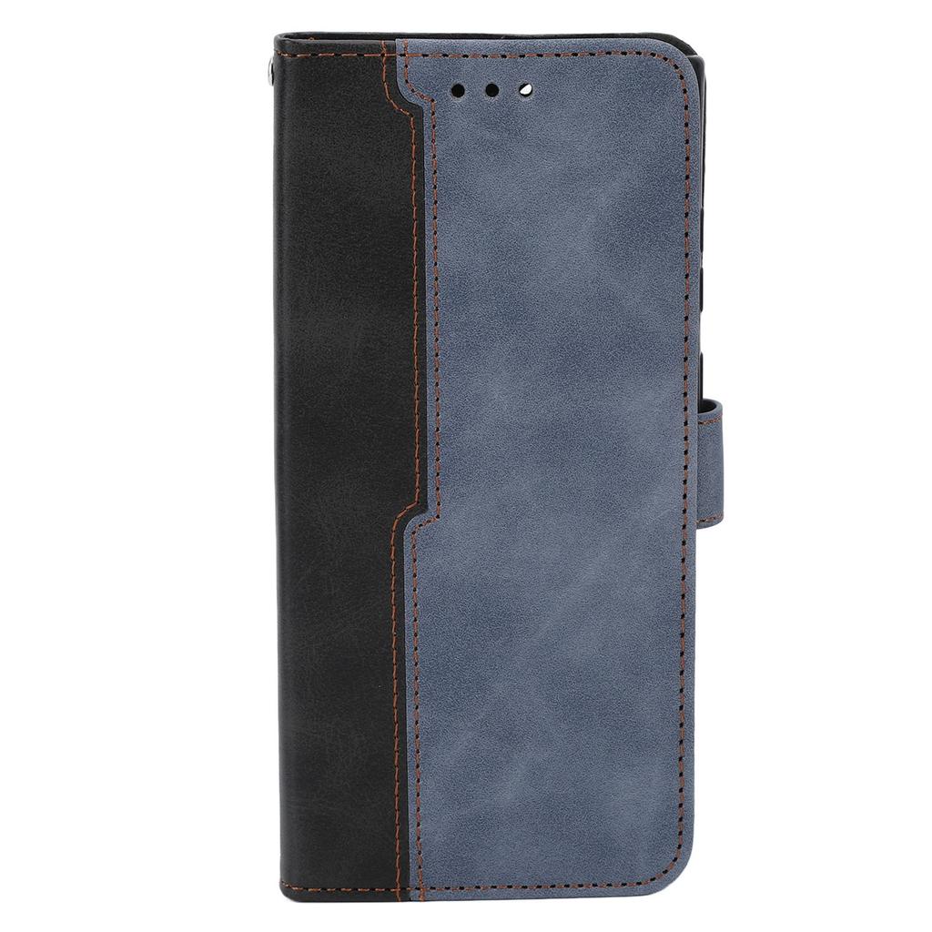 2 In 1 Wallet Case Precise Cutouts Built In Stand Magnetic Flip Cover with Lanyard for Galaxy S22