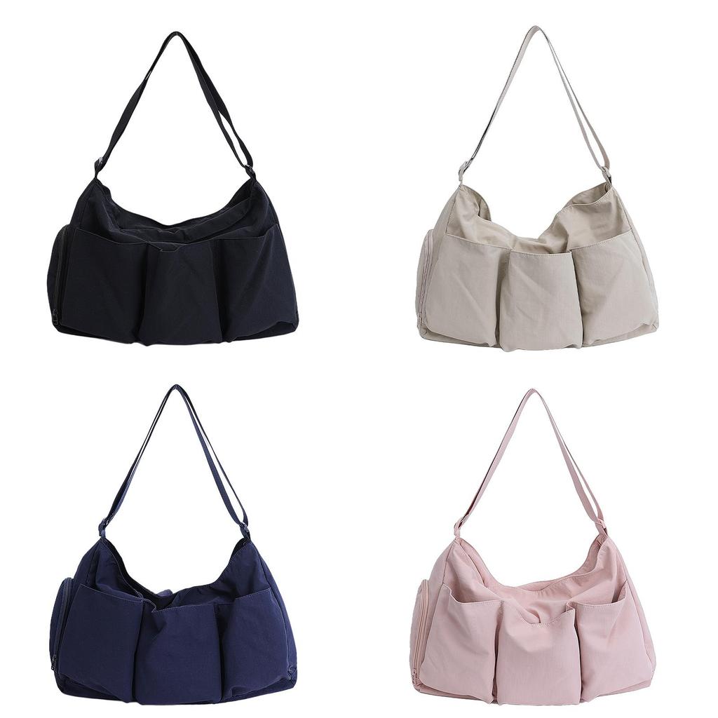 Fashionable Large Capacity Tote Bag With Zipper Closure For Everyday Wear